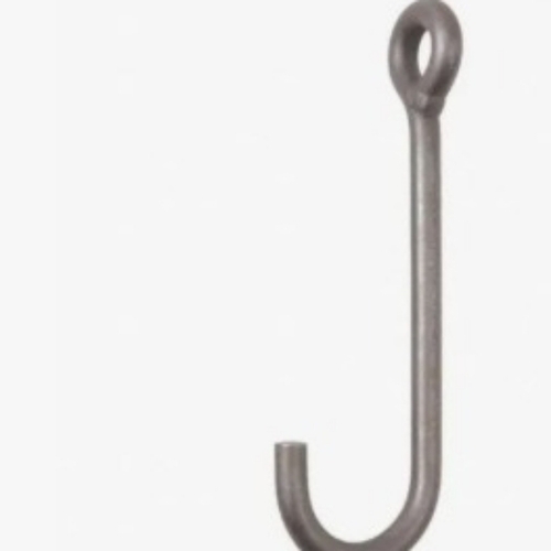 6.5 inch mild steel J Hook