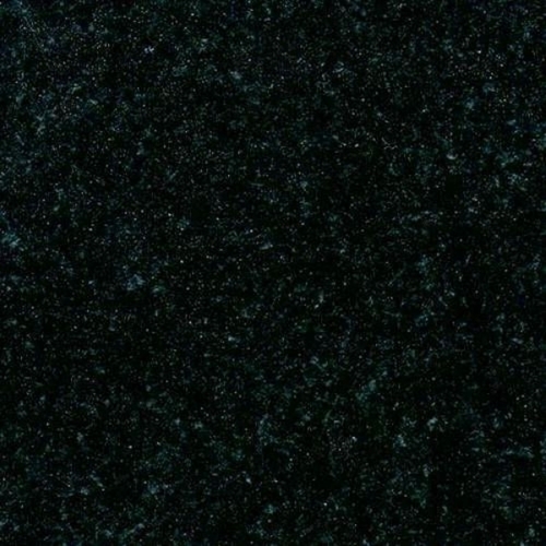 Jet black granite