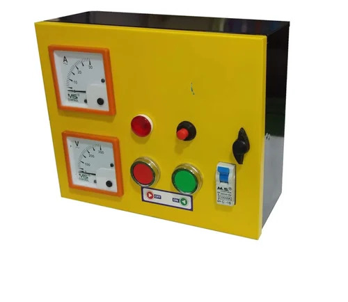 Single Phase Control Panel - Base Material: Mild Steel
