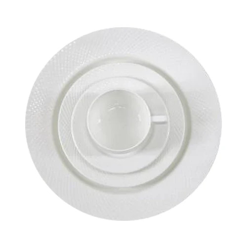 White Diamond Bone China Plate