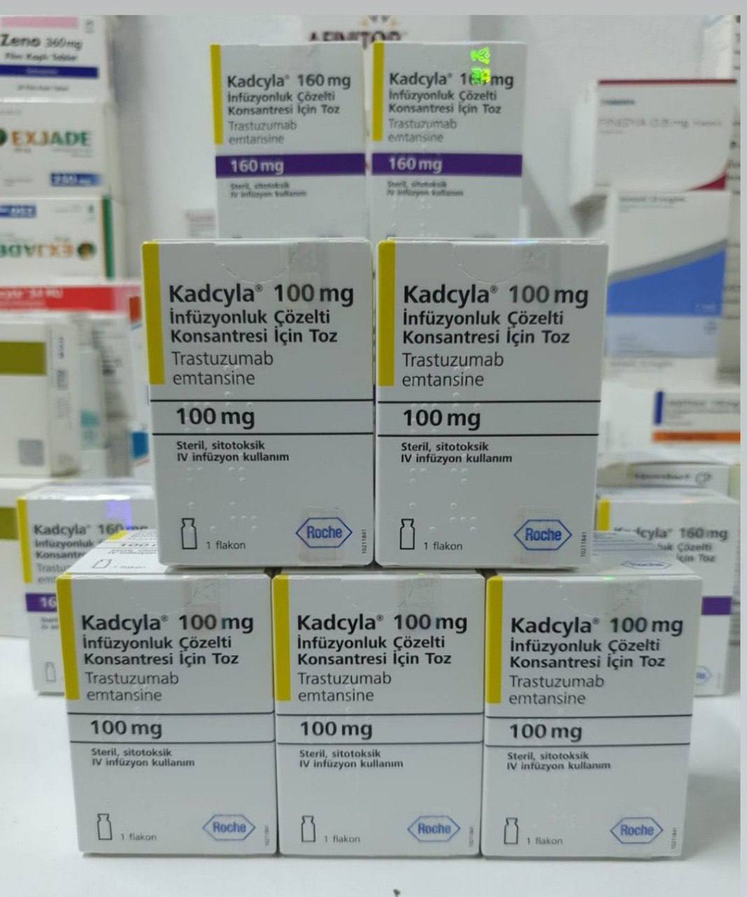 100Mg Kadcyla Injection - Dosage Form: Liquid Form