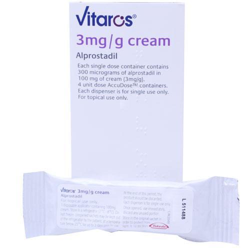 Available New Vitaros Alprostadil 3mg Cream