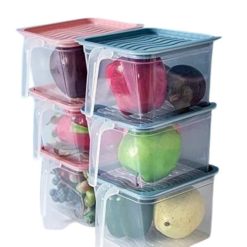 Airtight Kitchen Fridge Organizer Storage Containers