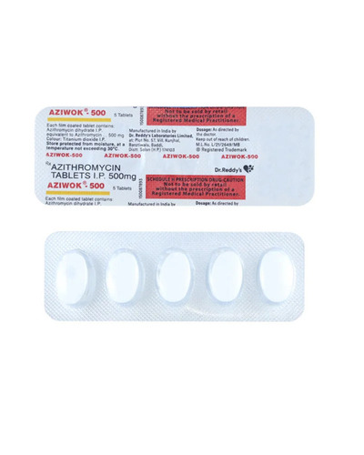 Aziwok Azithromycintablets 500Mg - Dosage Form: Tablets