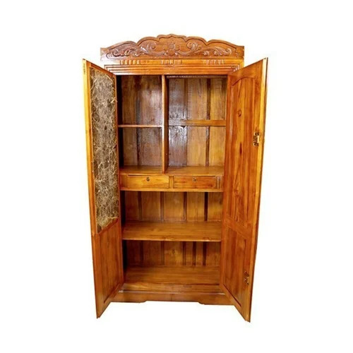 Brown Wooden Almirah