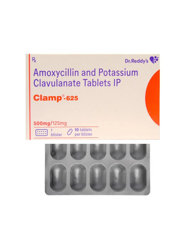 Clamp Amoxycillin & Clavulanic Acid Tablets 625 Mg - Drug Type: General Medicines