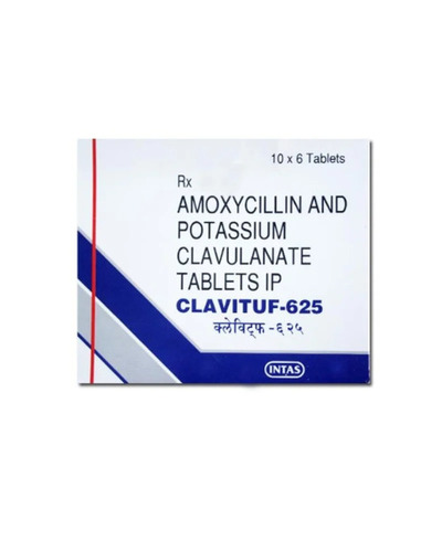 Clavituf Amoxycillin & Clavulanic Acid Tablets Ip 625 Mg - Drug Type: General Medicines