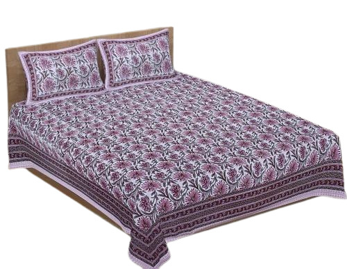 Designer Jaipuri Cotton Double Bed Sheet