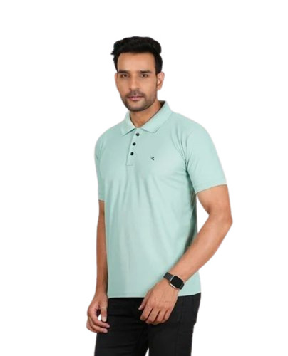 Designer Men Polo Cotton T Shirt