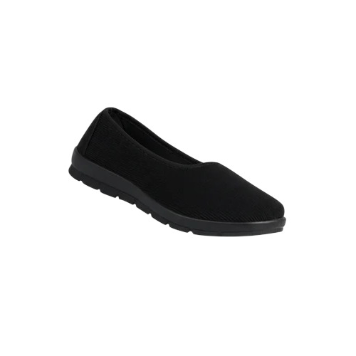Girls Black School Shoes - Durable Upper