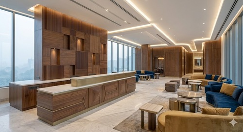 Hotel Reception Counter