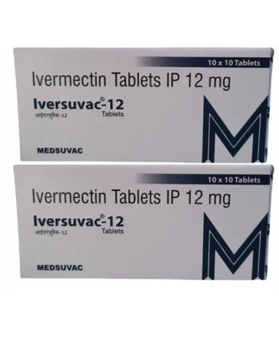 Iversuvac Ivermectin 12Mg Tablets - Drug Type: General Medicines