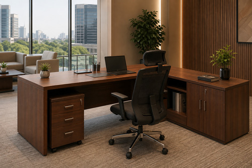 L Shape Executive Office Desk