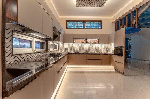 L-Shape Modular Kitchen