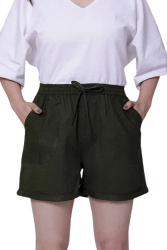 Ladies Plain Shorts