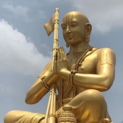 Marble Ramanujan Acharya Statue