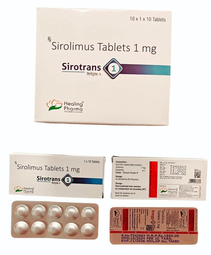 Sirotrans 1 Sirolimus Tablets - Drug Type: General Medicines