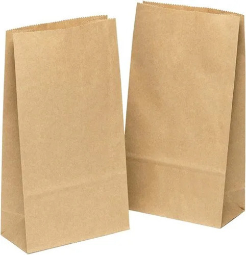 90 Gsm Food Grade Kraft Paper Bag - Color: Brown