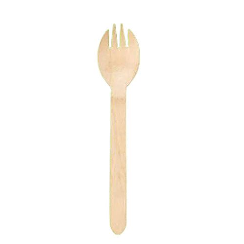 Brown Wooden Fork