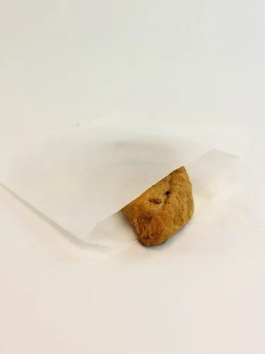 Food Grade Grease Proof Paper Bags - Color: White