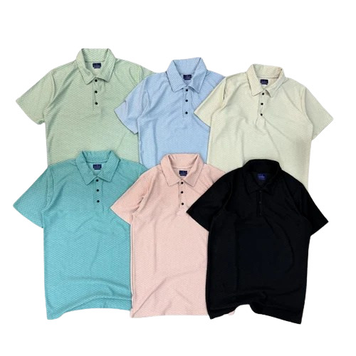 Men Multicolor Polyester T Shirt