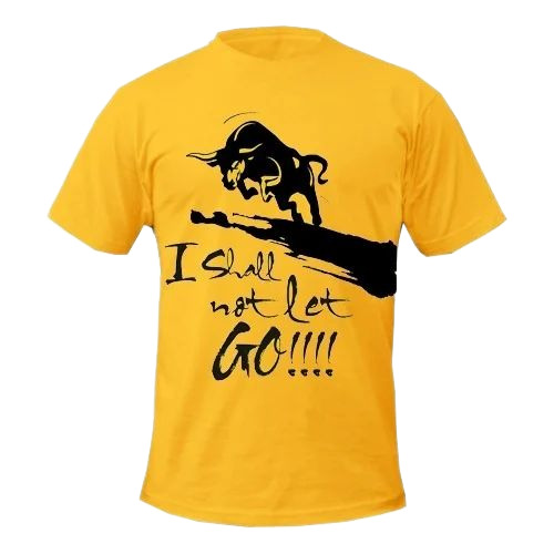 Men Yellow T Shirt
