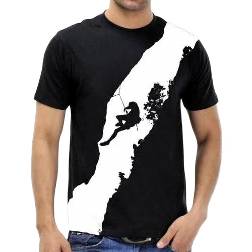 Mens Round Neck T Shirt
