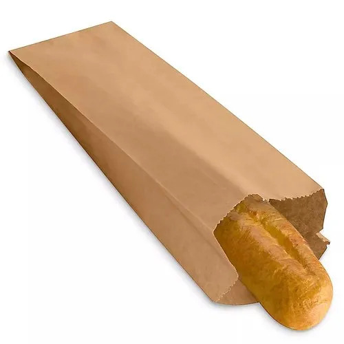 Pinch Bottom Grocery Paper Bags - Color: Brown