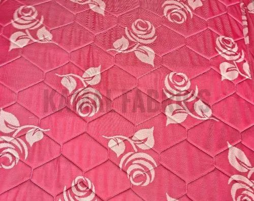 Pink Color Jacquard Mattress Covers