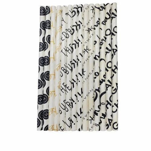 Printed Drink Paper Straw