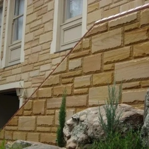 Teak Sandstone Wall Cladding