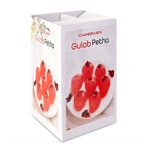 500Gm Chandrasen Gulab Flavour Angoori Petha - Feature: Ready To Eat