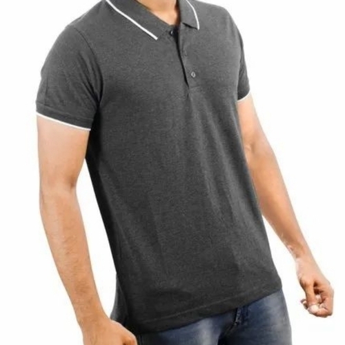 Corporate T Shirt - Cotton, All Sizes, All Colors | Polo Collar, Moisture Absorption, Skin Friendly, Lightweight Feel, Durable Stitching
