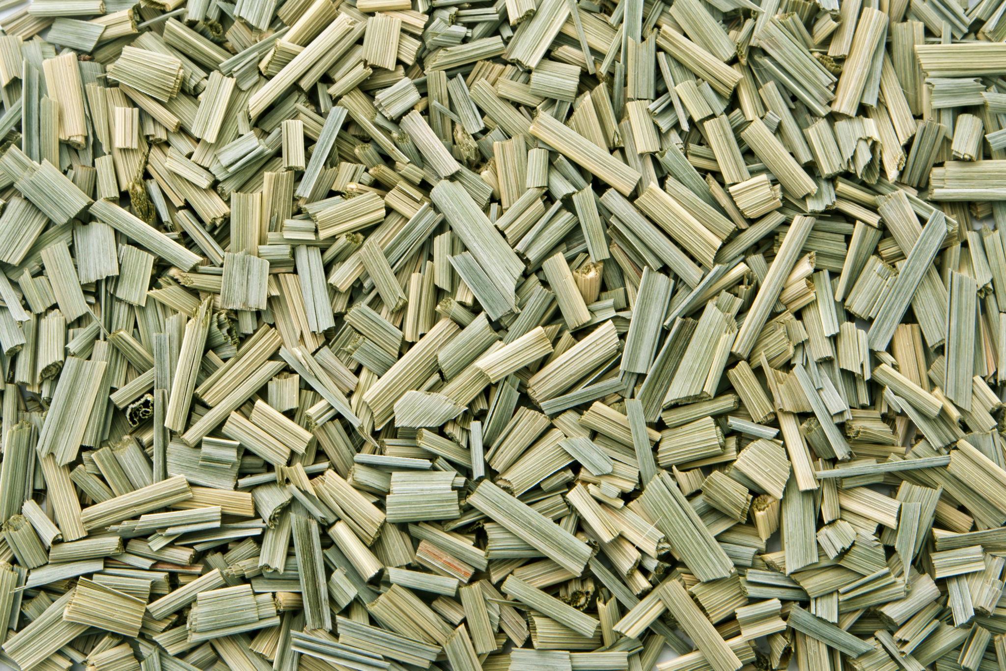 Dried Lemon Grass - Product Shape: Block