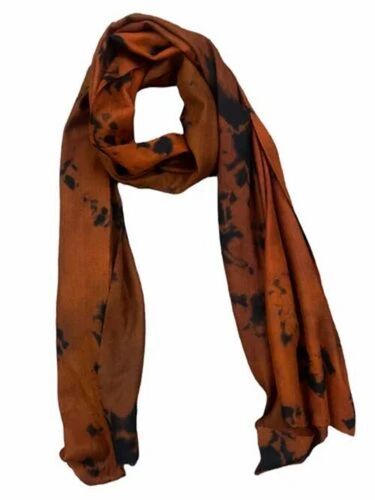 Fine Tie Dye Wool Stole