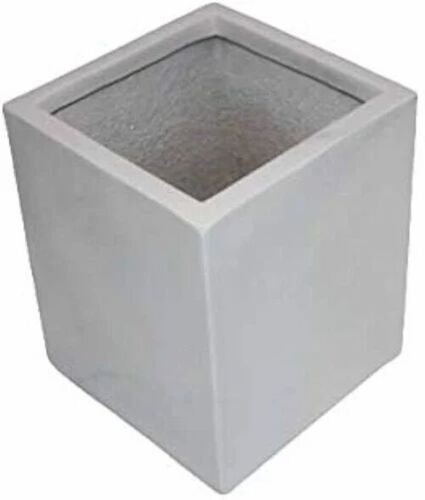 Grey Square Frp Pot