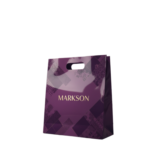 Laminated Paper Bags with Die Cut Handle