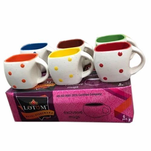 Multicolor Ceramic Tea Cup