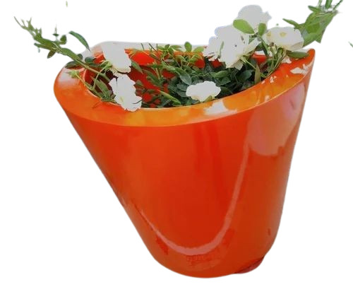Orange Frp Pot