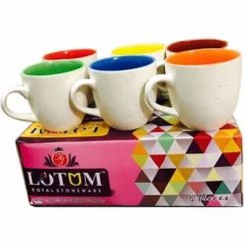 Plain White Ceramic Cup