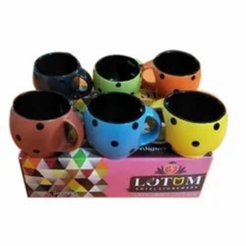 Printed Ceramic Tea Cup