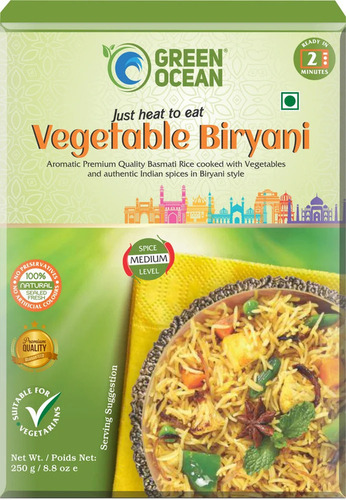 Ready To Eat Vegetable Pulao - Grade: Food Grade
