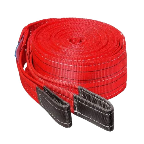 Red Webbing Lifting Slings - Application: Industrial
