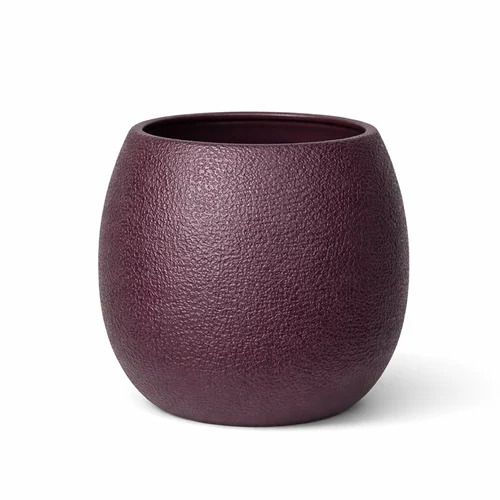 10 Inch Purple Plastic Meloni Planter Pot
