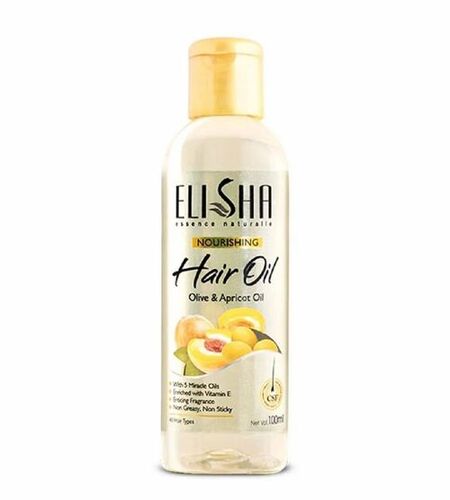 100ml Elisha Nourishing Hair Oil - Bottle Packaging, Liquid Texture, 9 Months Shelf Life, Hair Oil & Serum