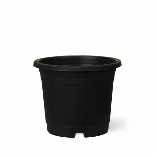 8 Inch Black Nursery Pot