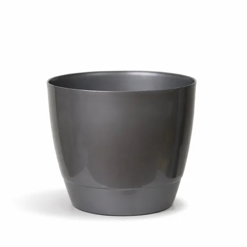 8 Inch Grey Indoor Designer Planter Pot