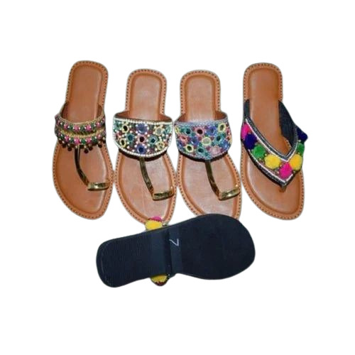 Ladies Handwork Kolhapuri Chappal