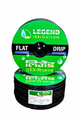 Legend Black Flat Drip Irrigation Pipe