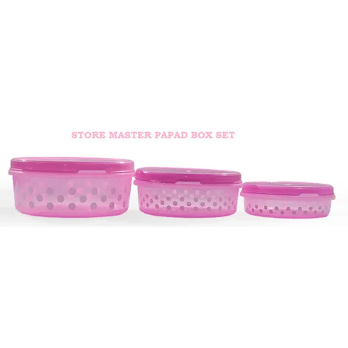 Papad Plastic Box
